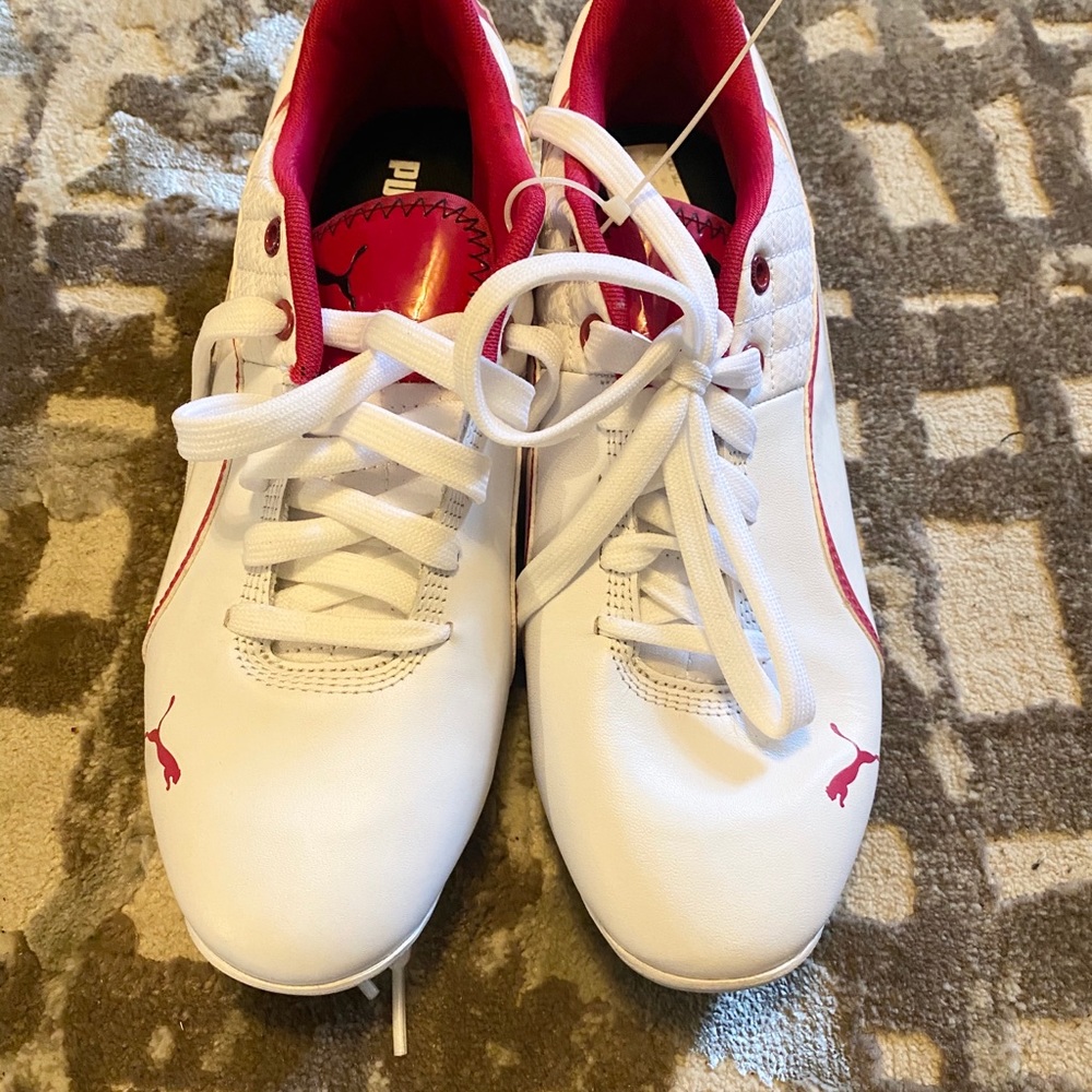 Brand new Puma Drift Cat white magenta see photo
